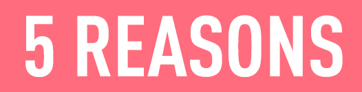 mim 5 reasons slogan