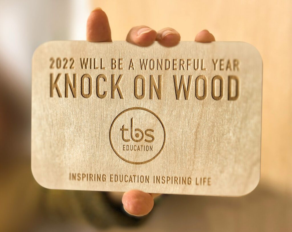 tbs education wishes 2022 knock on wood